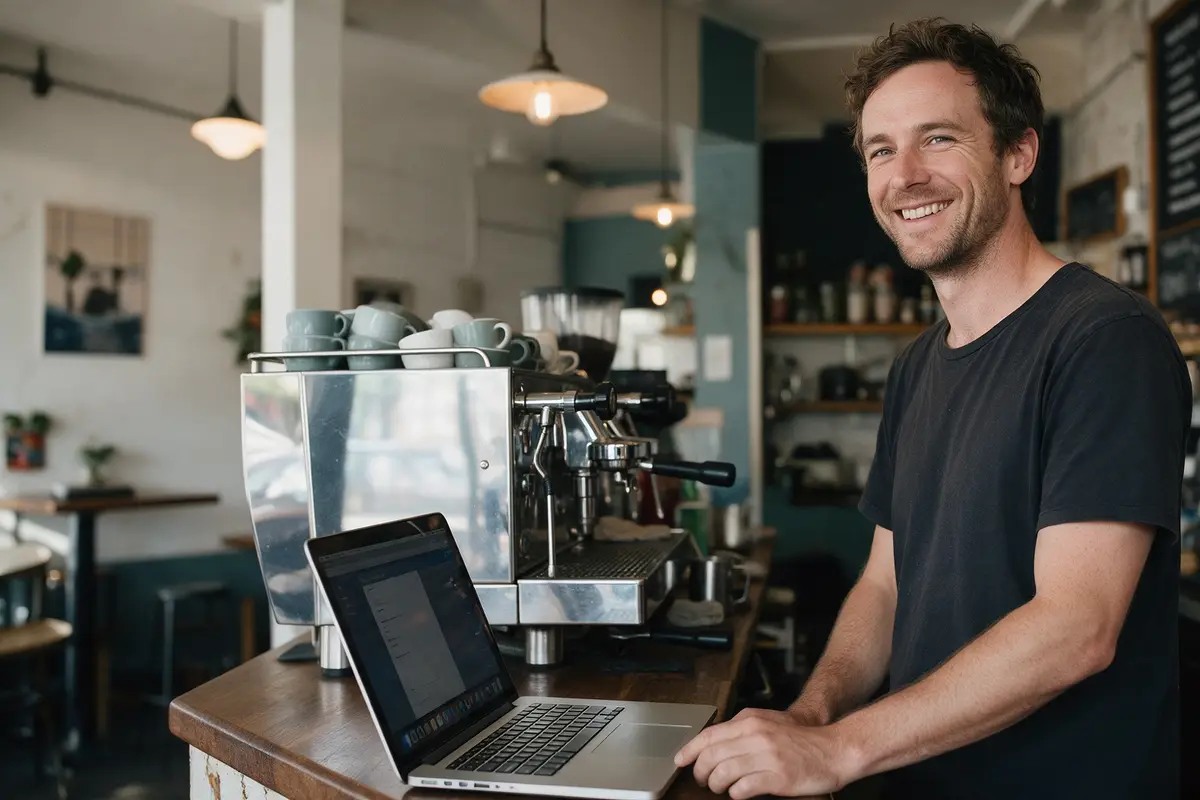 Wellington café owner behind the counter planning her next fit-out